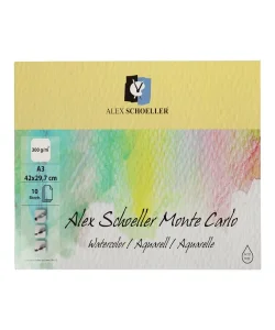 Supertrend Monte Carlo Sulu Boya Defteri Blok 300 gr. A3 10 yaprak