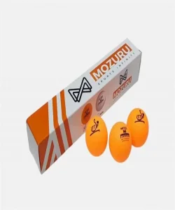 Supertrend Mozuru Mzr006-Turuncu ITTF Onaylı Turuncu Pinpon Topu 6LI