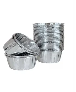 Supertrend Muffin-Kek Kapsülü Gümüş 25li