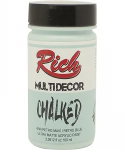 Supertrend Multi Decor Chalked Akrilik Boya 100 cc. 4546 RETRO MAVİ