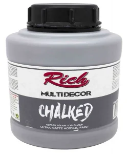 Supertrend Multi Decor Chalked Akrilik Boya 1750 gr. 4576 İS SİYAHI