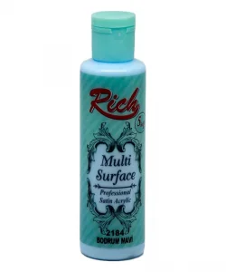 Supertrend Multi Surface Her Yüzey İçin Akrilik Boya 120 cc. 2184 BODRUM MAVİ