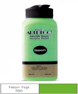 Supertrend Neon Akrilik Boya 140 ml. NEON YEŞİL