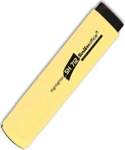 Supertrend Office Highlighter Fosforlu İşaretleme Kalemi PASTEL SARI