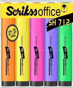 Supertrend Office Highlighter Fosforlu İşaretleme Kalemi Seti 5 Renk