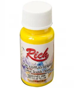 Supertrend Opak Kumaş Boyası 50 cc. 3001 GÜNEŞ SARI