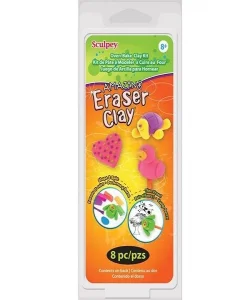 Supertrend Polimer Kil Amazing Eraser Clay Silgi Yapım Seti 8 Parça