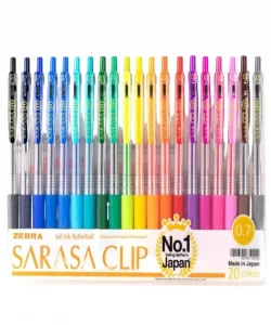 Supertrend Sarasa Clip Jel Mürekkepli Roller Kalem Seti 0.7 mm. 20 Renk