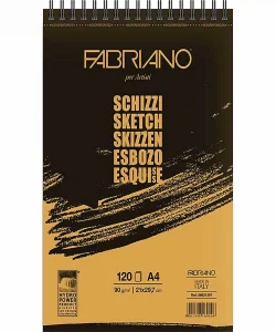 Supertrend Schizzi Sketch Pad Spiralli Eskiz Çizim Defteri 90 gr. A4 120 yaprak