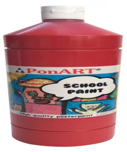 Supertrend School Paint Tempera Boya 1000 ml. PSP-2208 K.KIRMIZI