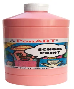 Supertrend School Paint Tempera Boya 1000 ml. PSP-2223 PEMBE
