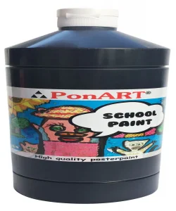 Supertrend School Paint Tempera Boya 1000 ml. PSP-2260 SİYAH