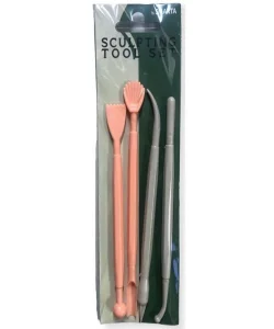 Supertrend Sculpting Tool Plastik Kil Heykel Modelleme (Modelaj) Seti 4 Parç