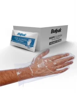 Supertrend Şeffaf Eldiven HDPE L 100 Adet x 100 Paket - Koli