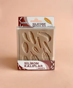 Supertrend Silicone Moulds Silikon Epoksi ve Polimer Kil Kalıbı FEATHERS