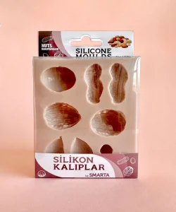 Supertrend Silicone Moulds Silikon Epoksi ve Polimer Kil Kalıbı NUTS