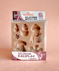 Supertrend Silicone Moulds Silikon Epoksi ve Polimer Kil Kalıbı WINTER SET