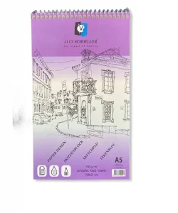 Supertrend Spiralli Eskiz Çizim Defteri 180 gr. A5 25 yp.