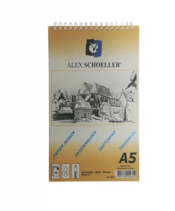 Supertrend Spiralli Eskiz Çizim Defteri 90 gr. A5 60 yp.