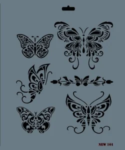 Supertrend Stencil Boyama Şablonu 25x35 cm. NEW-101