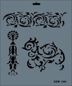 Supertrend Stencil Boyama Şablonu 25x35 cm. NEW-109