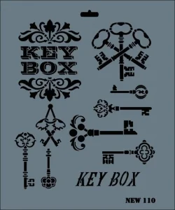 Supertrend Stencil Boyama Şablonu 25x35 cm. NEW-110