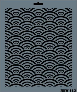 Supertrend Stencil Boyama Şablonu 25x35 cm. NEW-113