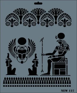 Supertrend Stencil Boyama Şablonu 25x35 cm. NEW-127