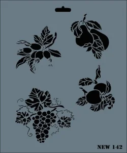 Supertrend Stencil Boyama Şablonu 25x35 cm. NEW-142