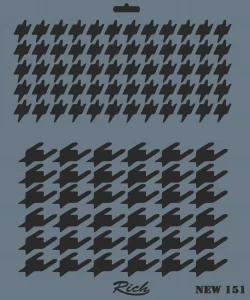 Supertrend Stencil Boyama Şablonu 25x35 cm. NEW-151