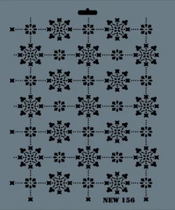 Supertrend Stencil Boyama Şablonu 25x35 cm. NEW-156