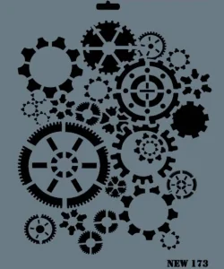 Supertrend Stencil Boyama Şablonu 25x35 cm. NEW-173