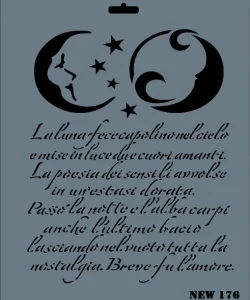 Supertrend Stencil Boyama Şablonu 25x35 cm. NEW-176