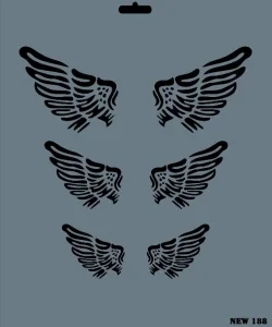 Supertrend Stencil Boyama Şablonu 25x35 cm. NEW-188