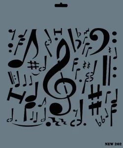 Supertrend Stencil Boyama Şablonu 25x35 cm. NEW-202