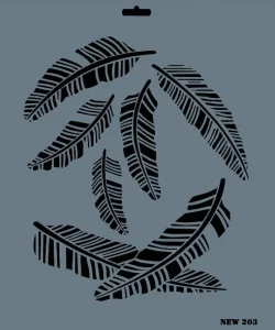 Supertrend Stencil Boyama Şablonu 25x35 cm. NEW-203