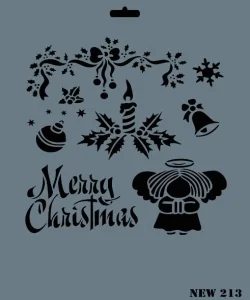 Supertrend Stencil Boyama Şablonu 25x35 cm. NEW-213