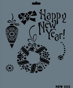 Supertrend Stencil Boyama Şablonu 25x35 cm. NEW-223