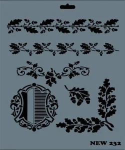 Supertrend Stencil Boyama Şablonu 25x35 cm. NEW-232