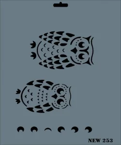 Supertrend Stencil Boyama Şablonu 25x35 cm. NEW-253