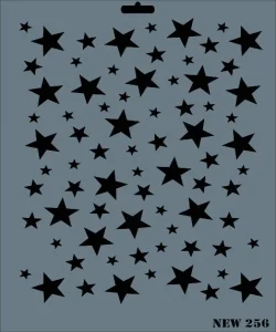 Supertrend Stencil Boyama Şablonu 25x35 cm. NEW-256