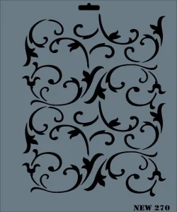 Supertrend Stencil Boyama Şablonu 25x35 cm. NEW-270