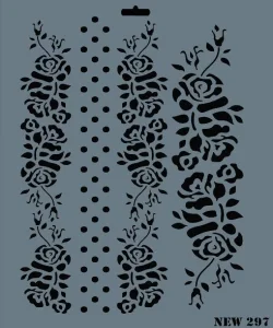 Supertrend Stencil Boyama Şablonu 25x35 cm. NEW-297