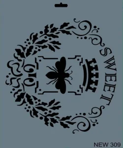 Supertrend Stencil Boyama Şablonu 25x35 cm. NEW-309