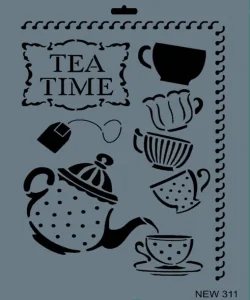 Supertrend Stencil Boyama Şablonu 25x35 cm. NEW-311