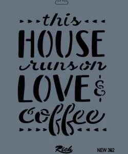 Supertrend Stencil Boyama Şablonu 25x35 cm. NEW-362