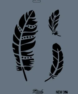 Supertrend Stencil Boyama Şablonu 25x35 cm. NEW-396