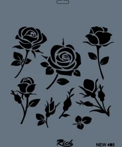 Supertrend Stencil Boyama Şablonu 25x35 cm. NEW-405