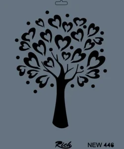 Supertrend Stencil Boyama Şablonu 25x35 cm. NEW-446