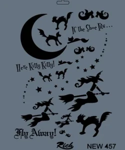 Supertrend Stencil Boyama Şablonu 25x35 cm. NEW-457